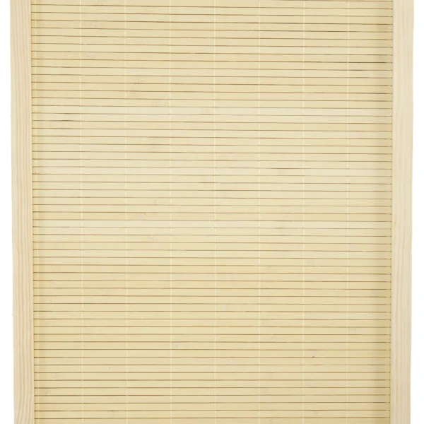 Paravent 4 delig 180 X 180 Cm Opvouwbare Kamerverdeler Scheidingswand Van Bamboe Voor Woonkamer Natuur