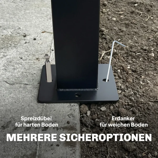 Paviljoen, 3x3,6 M Waterafstotend Stabiel Tuinpaviljoen Met Muggennet, Dubbel Dak, Voor Tuin, Terras, Zwart