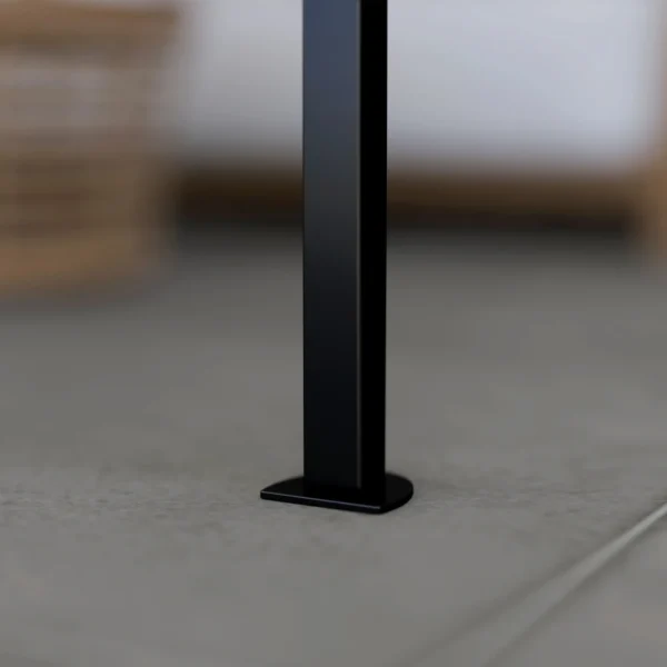 Paviljoen Met Inklapbare Dakuitbreiding Weerbestendig 3 X 2,5 M Donkergrijs