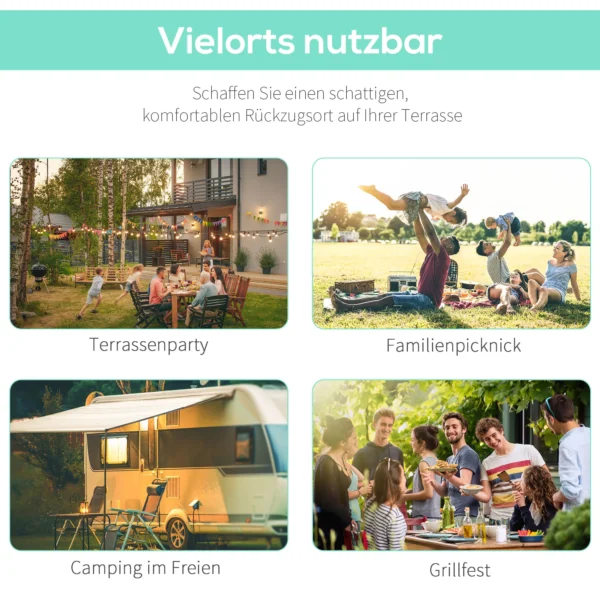 Paviljoen Met Inklapbare Dakuitbreiding Weerbestendig 3 X 2,5 M Donkergrijs