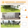 Puppyren 12 delig Opvouwbare Puppyuitloop Met 2 Deuren 12 Stalen Roosters Elk 80x100 Cm Grijs