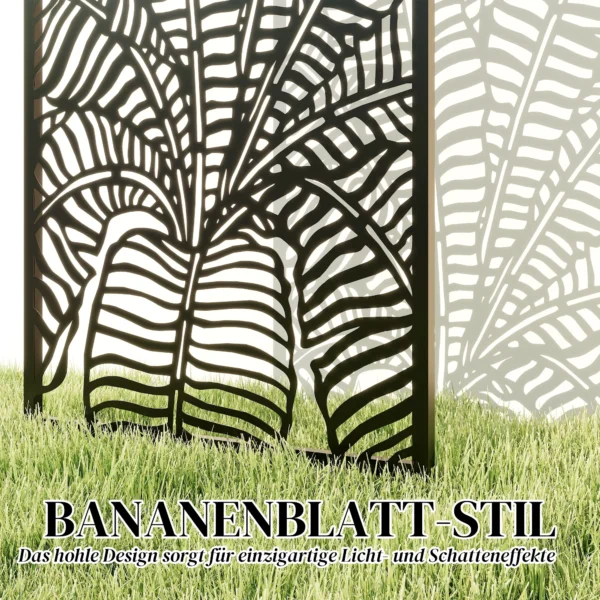 Ruimteverdeler 65 X 130 Cm Vrijstaand Hangend Paravent, Scheidingswand Zichtbescherming Van Metaal Zwart