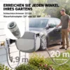 Slanghaspel Met Tuinslang Van 20 M, 180° Draaibaar, Slangdoos Met Automatische Oprolfunctie En Zelfvergrendeling