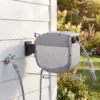 Slanghaspel Met Tuinslang Van 30 M, 180° Draaibaar, Slangdoos Met Automatische Oprolfunctie, Zelfvergrendeling