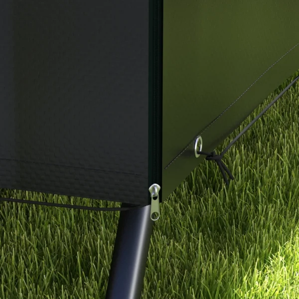 Tuinmeubelhoes, Beschermhoes Voor Buitenmeubilair, 215 Cm X 155 Cm X 150 Cm, Zwart