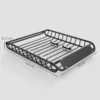 Universele Dakdrager Dakmand Met Windscherm, Tot 150 Kg, 116 X 92 X 11,5 Cm Voor SUV Trucks Zwart