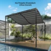Vervangend Dak Voor Pergola Zonnescherm Voor Terrasoverkapping Vervangende Dakzeil Voor 3 X 3 M Paviljoen 298x293 Cm Donkergrijs