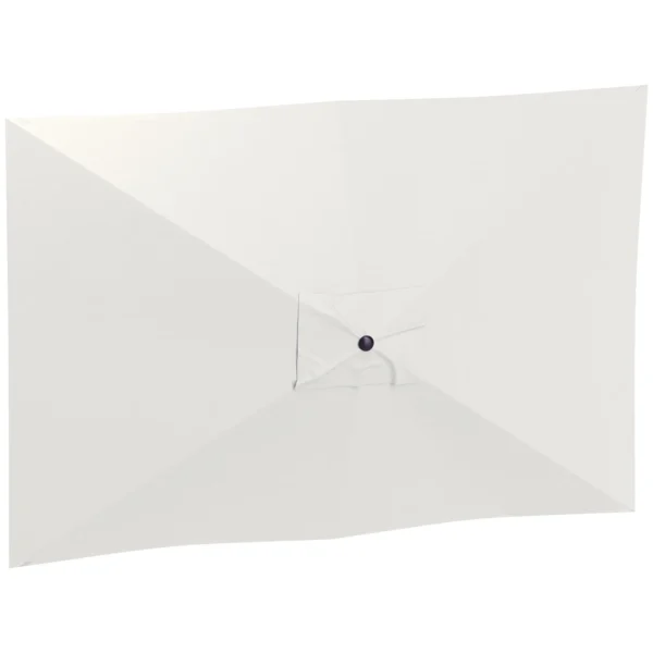 Vervangende Hoes Voor Parasol 2 X 3 M 6 Ribben UV50+ & Waterdicht Terrasparasol Bekleding