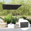 Vervangende Hoes Voor Parasol 2 X 3 M 6 Ribben UV50+ & Waterdicht Terrasparasol Bekleding