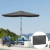 Vervangende Hoes Voor Parasol 2 X 3 M 6 Ribben UV50+ & Waterdicht Terrasparasol Bekleding