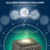 Zonne energie Staande Lamp Rattan Solarlampen Met Lichtsensor Automatische LED Solarlicht In Boho stijl IP44 Waterdicht