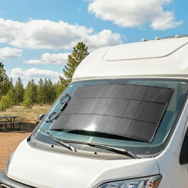 Zonnepaneel 100W 18V Draagbare Outdoor Solarlader Met 2 USB, LCD display IP67 Waterdicht