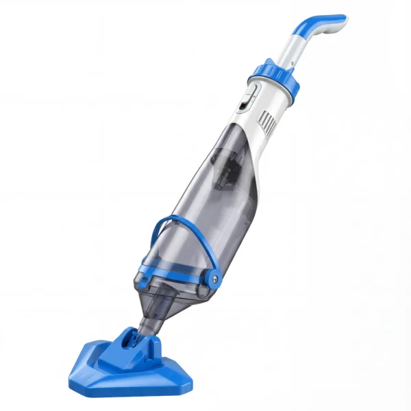 Zwembadreiniger, Draadloze Zwembadstofzuiger Met 63 150 Cm Verstelbare Steel En Borstel Voor Kleine Zwembaden, Jacuzzi's En Vijvers