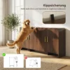 152 Cm Sideboard Buffetkast Met Soft Close Deuren, TV Kast Voor Televisies Tot 72 Inch, Walnootbruin