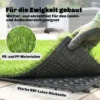 22 delige Set Kunstgras Tegels 30x30 Cm Grastegels Met Drainagesysteem, 2m² Kunststof Grastapijt