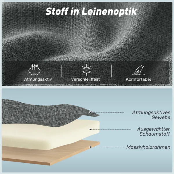 4 in 1 Multifunctionele Slaapbank, Inklapbare Slaapstoel Met Verstelbare Rugleuning En Kussen