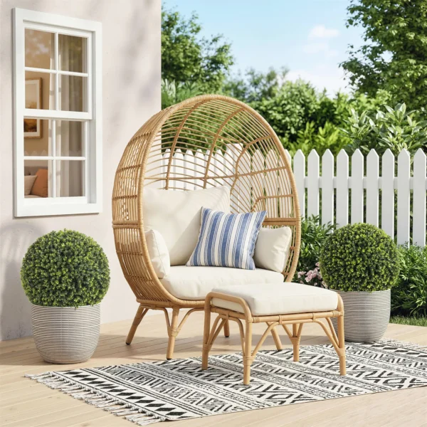 52 Cm Kunstmatige Buxusballen In Set Van 2, UV bestendige Decoratieve Planten Met 1086 Bladeren Voor Binnen En Buiten