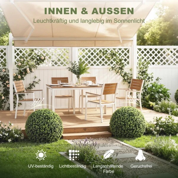 52 Cm Kunstmatige Buxusballen In Set Van 2, UV bestendige Decoratieve Planten Met 1086 Bladeren Voor Binnen En Buiten