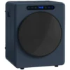 5kg Ablufttrockner, 1000W Compacte Vrijstaande Voorlader Wasdroger Met Roestvrijstalen Trommel, Timer, Blauw