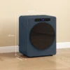 5kg Ablufttrockner, 1000W Compacte Vrijstaande Voorlader Wasdroger Met Roestvrijstalen Trommel, Timer, Blauw