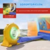 9 in 1 Opblaasbaar Springkasteel Met Blower Glijbaan Zwembad Waterpistool Voor 3 8 Jaar 330x290x185 Cm Veelkleurig