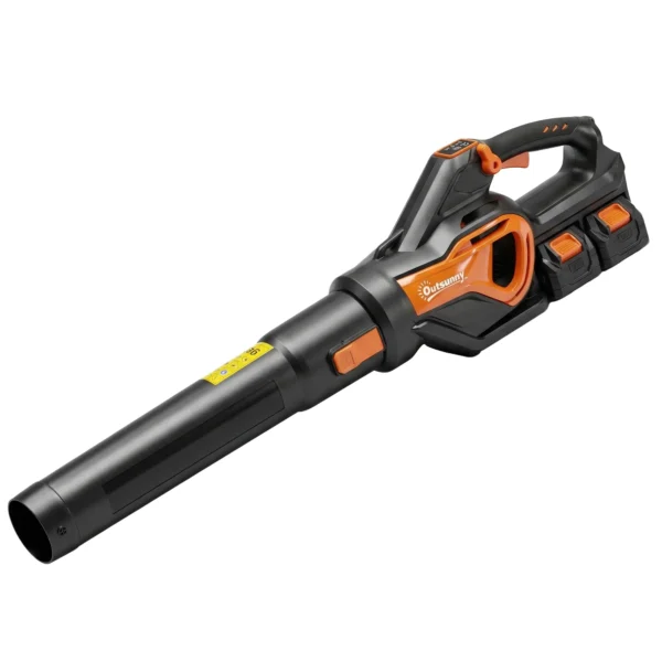 Accu bladblazer 20V Draadloos Met 2x4.0Ah Batterij & Oplader Turbo Boost 162,7 Km/u Blaassnelheid