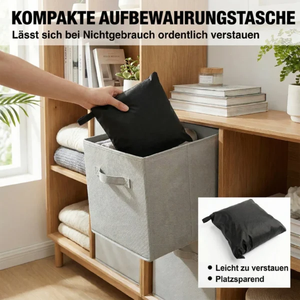 Beschermhoes Voor Tuinmeubelen Winterbestendig Waterdicht Winddicht Anti UV Afdekzeil 420D Oxford Stof 180x120x74cm Zwart