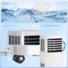 Draagbaar Klimaatapparaat 9000 BTU, 4 in 1 Met Koeling, Ontvochtiger, Ventilator, Slaapmodus