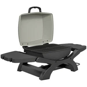 Elektrische Tafelgrill 2300W 23x71 Cm Draagbaar Elektrogrill Met Anti aanbaklaag Grillroosters Vetopvangbak