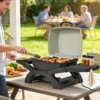 Elektrische Tafelgrill 2300W 23x71 Cm Draagbaar Elektrogrill Met Anti aanbaklaag Grillroosters Vetopvangbak