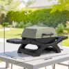 Elektrische Tafelgrill 2300W 23x71 Cm Draagbaar Elektrogrill Met Anti aanbaklaag Grillroosters Vetopvangbak