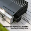 Gasgrill 5 KW Draagbare Tafelgrill Met 2 Branders Keramische Lakcoating Grillrooster Warmhoudrooster