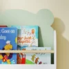Kinderboekenkast, 3 laags Kinderrek Met Berenthema Voor Boeken Speelgoed Kinderkamer, 55 X 15 X 110 Cm, Groen