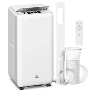 Mobiele Airconditioner Met Afvoerslang 12.000 BTU 3,5 KW, 5 in 1, 24u timer, Afstandsbediening Tot 35㎡