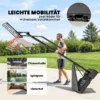 Mobiele Basketbalring, In Hoogte Verstelbaar Van 2,45 3,05 M, Onbreekbaar Achterbord, Handkruk Hoogteverstelling