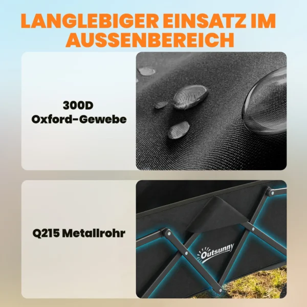 Opvouwbare Bolderwagen Handwagen Tuinwagen Transportwagen Met Handvat Verstelbare Handvat Hoogte Drankhouder Zwart