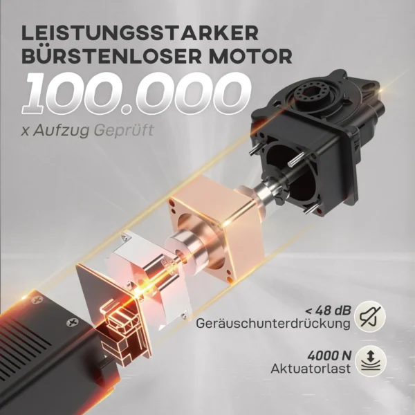 Relaxfauteuil, TV fauteuil Met Ligfunctie, Lendenverwarming, 2 Afstandsbedieningen, USB aansluiting, Stille Motor, Grijs