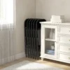 Set Van 2 Opklapstoelen, Draagbare Kantoorstoelen, Stalen Poten, Opklapstoel Voor Kantoor, Receptie, Wachtkamer, Kunstleer, Zwart