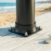 Solardouche 40L Tuindouche Met Handdouche Hoofddouche Waterkraan, Instelbare Temperatuur