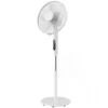 Staande Ventilator Met 15 uurs Timer, 85° Oscillatie, LED bedieningspaneel, Afstandsbediening, Wit