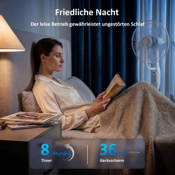 Staande Ventilator Met Sproeinevel, 70° Oscillatie, 3 Snelheden, 3 Modi, 3,5L Watertank, Wit