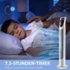 Torenventilator, 3 Modi, Stille Werking, Timer, Afstandsbediening, 18x78,5cm, Wit
