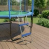 Trampoline Ladder 32/63 Cm 2 Treden Instapladder Trampoline Ladder Tot 150 Kg Met Verzinkt Stalen Frame Blauw