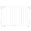 Traphekje Deurbeveiligingshekje 74,5 111,5cm Deurhekje Met Auto Sluit Tweezijdige Eenhandige Opening Wit
