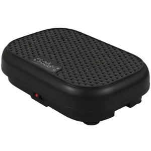 Trilplaat Met 120 Intensiteitsniveaus, 5 Voorgeprogrammeerde Instellingen, Afstandsbediening, LED display Voor Spieropbouw, Zwart