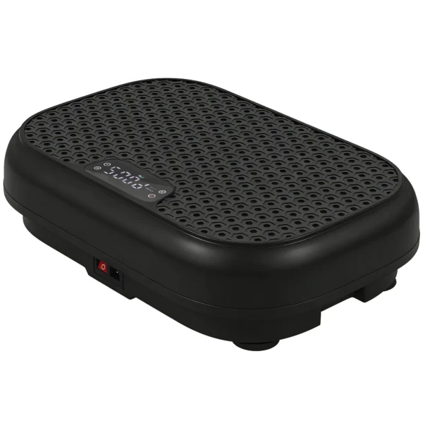 Trilplaat Met 120 Intensiteitsniveaus, 5 Voorgeprogrammeerde Instellingen, Afstandsbediening, LED display Voor Spieropbouw, Zwart