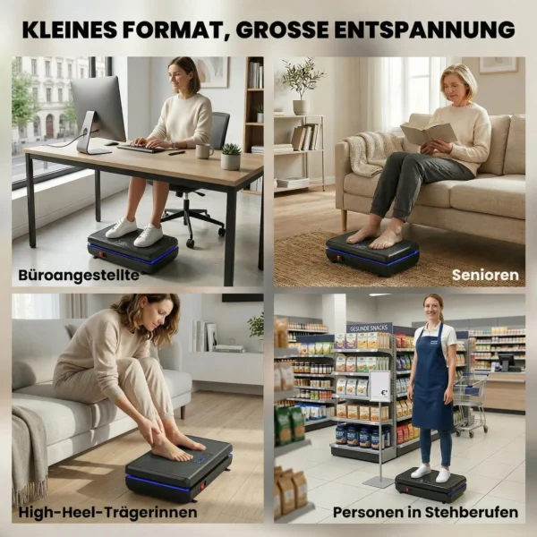 Trilplaat Met 120 Intensiteitsniveaus, 5 Voorgeprogrammeerde LED lampjes, Weerstandsbanden, Antislip