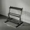 Verstelbare Drielaagse Dumbbell Stand Max. 200kg Antislip Korte Dumbbell Stand Met Verstelbare Stangen