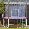 Vervangende Randafdekking Voor Trampoline, Waterdicht, Scheurbestendig, Ø244 Cm, Roze