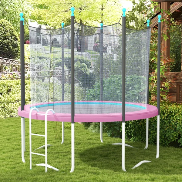 Vervangende Randafdekking Voor Trampoline, Waterdicht, Scheurbestendig, Ø244 Cm, Roze